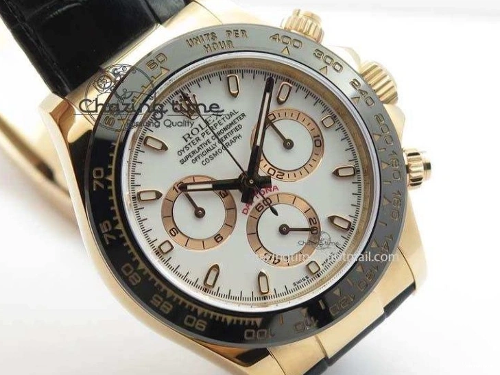 Black 116515 Edition Noob Strap On Best 1:1 Dial Leather A7750 White Daytona 0323